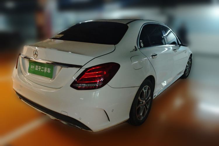 Used Mercedes-Benz C-Class 2015 C 180 L Sport Edition Rear Right 45 Deg