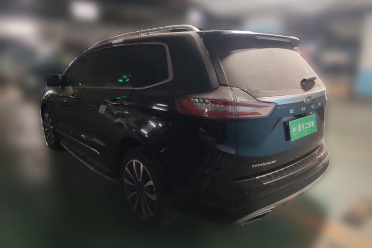 Used Ford Edge 2021 PLUS EcoBoost 245 Two-Wheel-Drive Titanium 7-Seater Rear Left 45 Deg