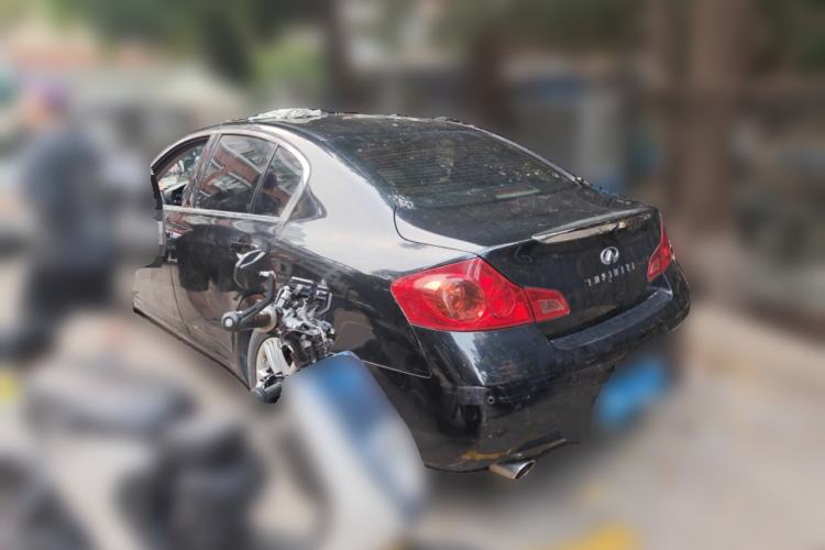 Used Infiniti G Series 2013 G25 Sedan Luxury Sport Edition Rear Left 45 Deg