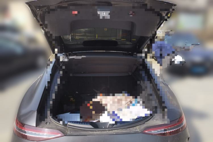 Used Mercedes-Benz AMG GT 2019 AMG GT 50 four-door sports car Trunk