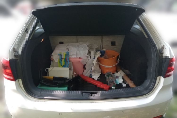 Used Volkswagen Gran Lavida 2013 1.6L Automatic Comfort Model Trunk