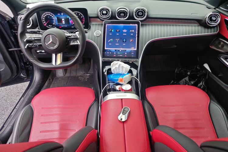 Used Mercedes-Benz C-Class 2022 Revised C 260 L Starry Night Sport Edition Center Console