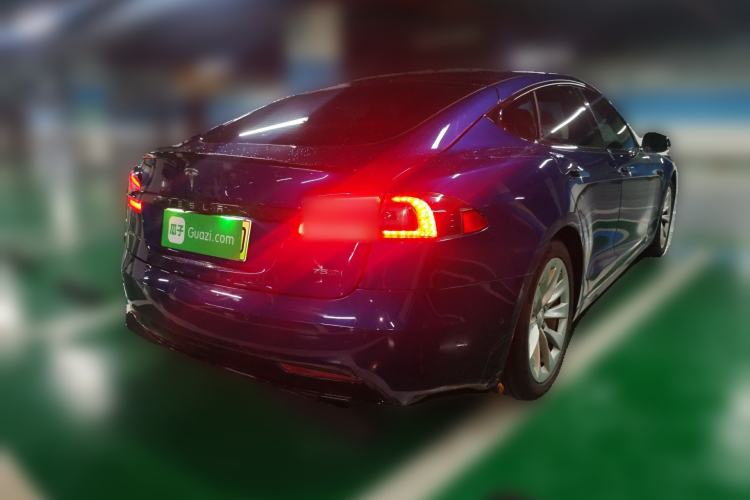 Used Tesla Model S 2017 S 75D Standard Range Edition Rear Right 45 Deg