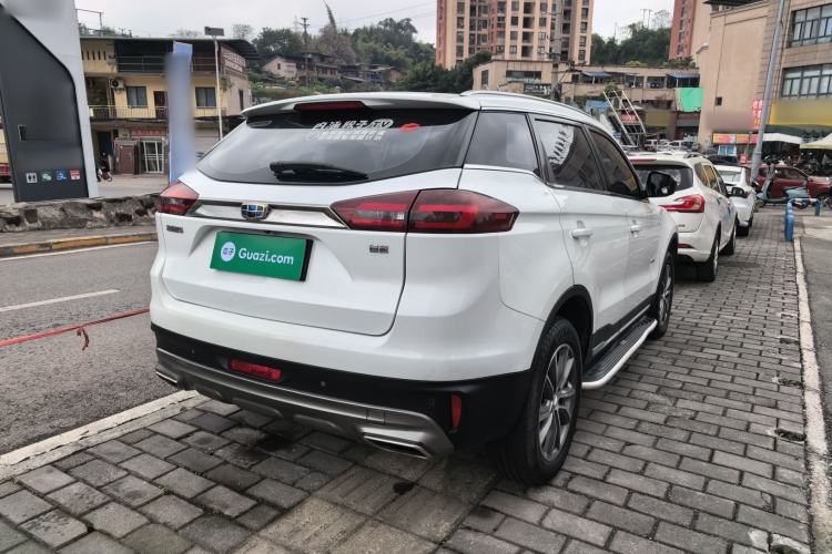 Used Geely Auto Emgrand X7 Sport 2018 1.8TD Automatic Two-Wheel Drive Smart Connect 4G Internet Edition Rear Right 45 Deg
