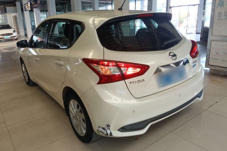 Used Nissan Tiida 2016 1.6L CVT Cool Dynamic Edition Rear Left 45 Deg