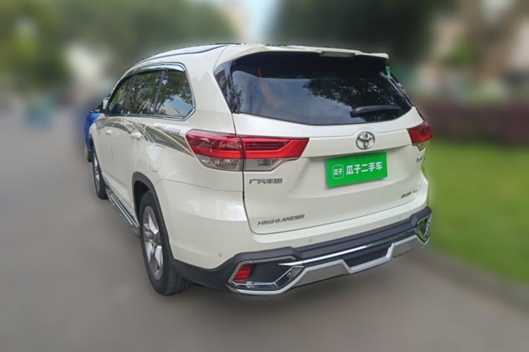 Used Toyota Highlander 2018 2.0T Four-Wheel Drive Luxury Version 7 Seats China VI Standard Rear Left 45 Deg