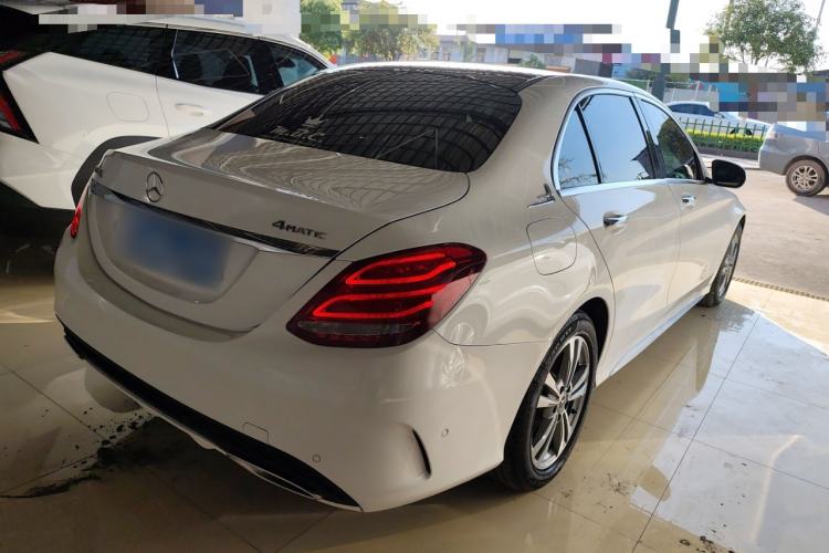 Used Mercedes-Benz C-Class 2018 C 200 L Sport Edition Rear Right 45 Deg