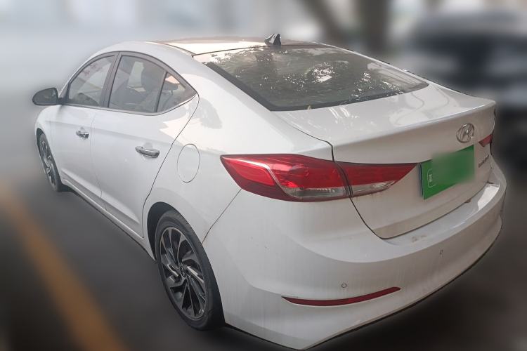 Used Hyundai Elantra (6th Generation / Lingdong) 2019 1.5L CVT ZhiXuan – Elite Version Rear Left 45 Deg