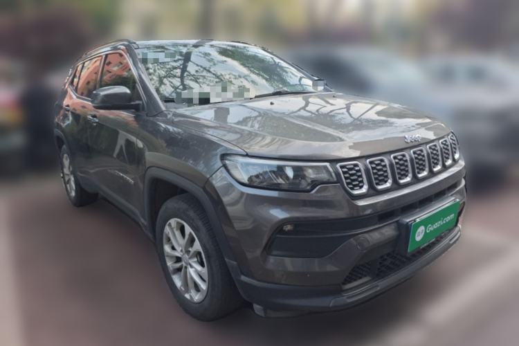 Used Jeep Compass 2021 220T Automatic Leading Edition Front Right 45 Deg