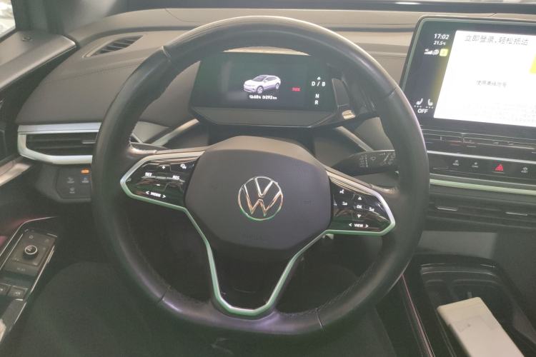 Used Volkswagen ID.4 CROZZ 2022 Long-Range Lite PRO Edition Steering Wheel