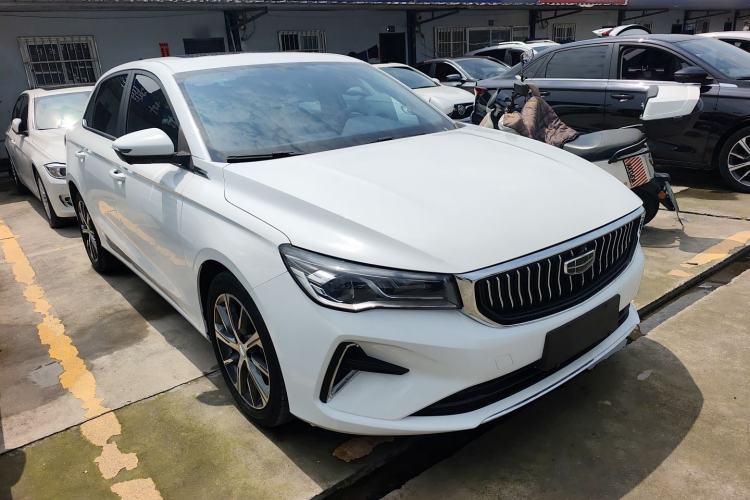 Used Geely Auto Emgrand 2022 4th Generation 1.5L CVT Luxury Model Front Right 45 Deg