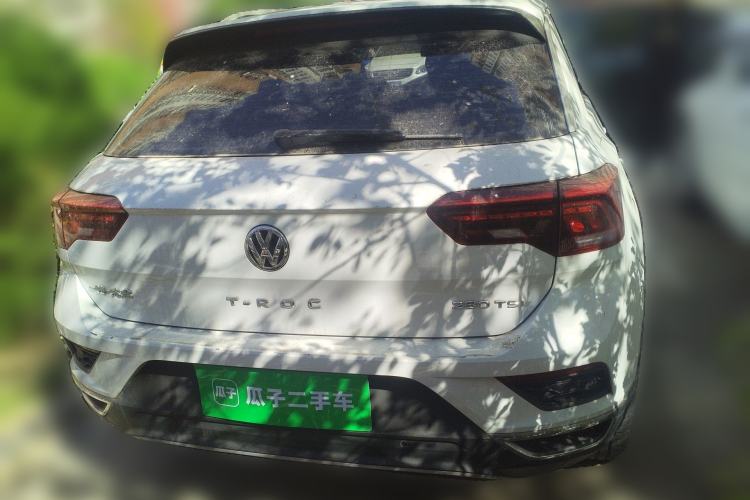 Used Volkswagen T-ROC 2020 280TSI DSG Two-Wheel Drive Comfort Version Rear