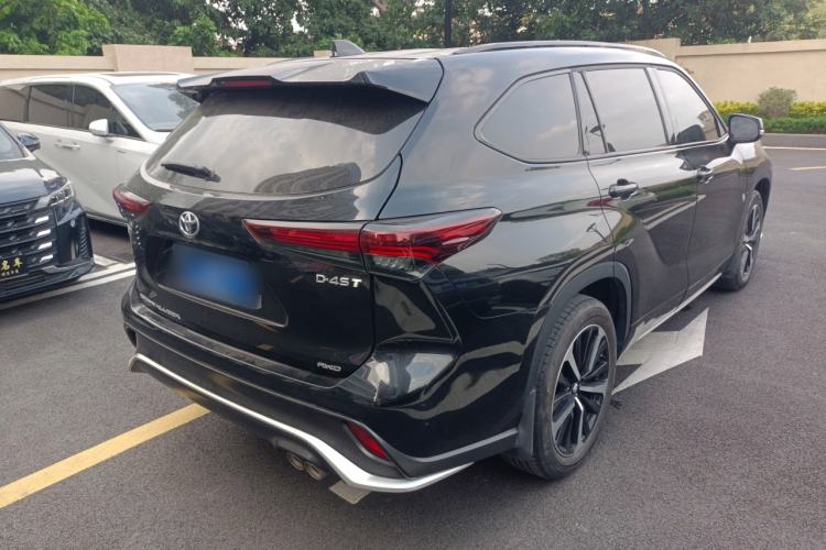 Used Toyota Crown Kluger 2022 2.0T Four-Wheel Drive Prestige Edition Rear Right 45 Deg