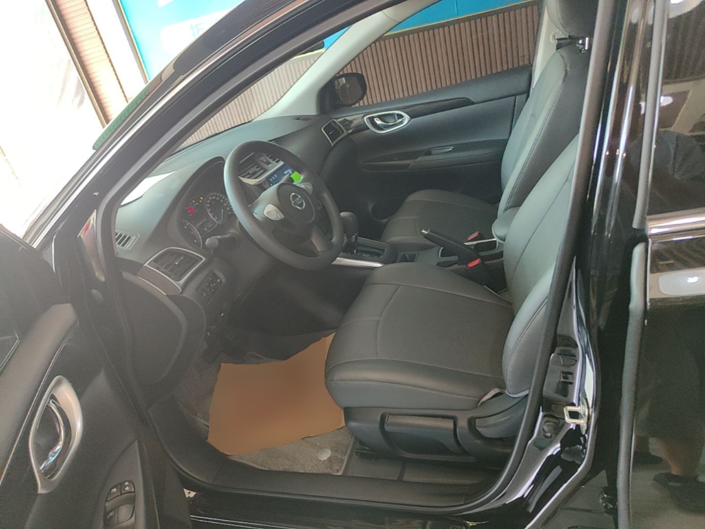 A primeira fila do carro