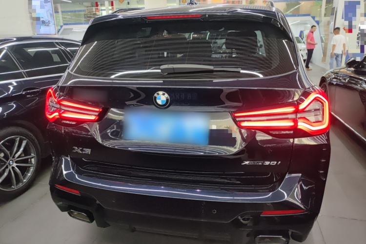 Used BMW X3 2022 Second Facelift xDrive30i Leading Edition M Night Sky Package Rear