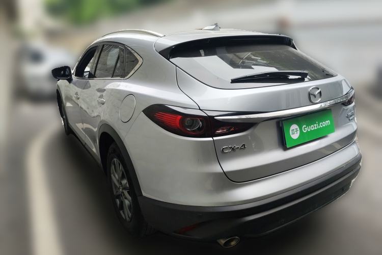 Used Mazda CX-4 2020 2.0L Automatic Two-Wheel Drive Blue Sky Luxury Edition Rear Left 45 Deg