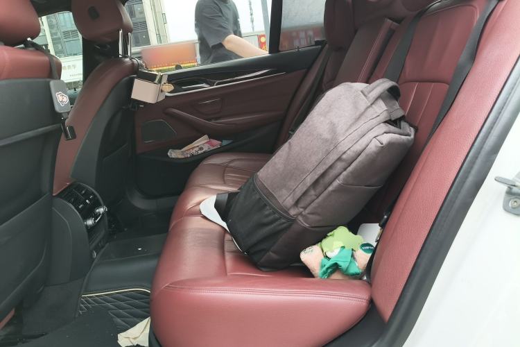 Used BMW 5 Series 2019 530Li Luxury Edition M Sport Package Left Rear Seat