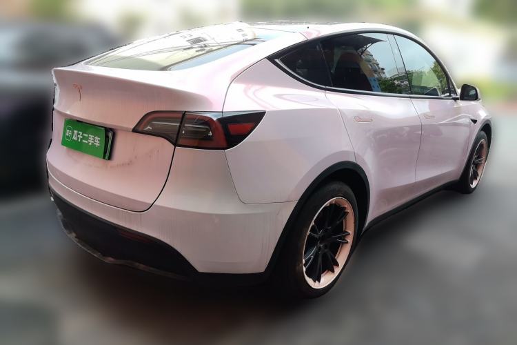 Used Tesla Model Y 2024 Rear-Wheel-Drive Version Rear Right 45 Deg