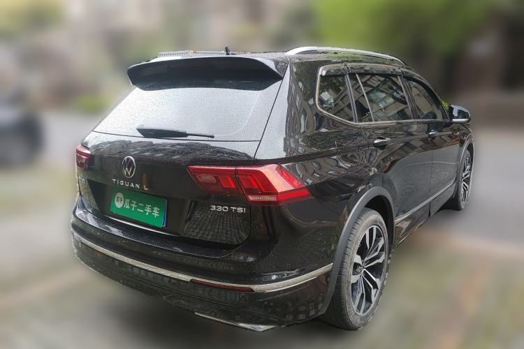 Used Volkswagen Tiguan L 2021 330TSI Automatic Two-Wheel Drive R-Line Enhanced Edition Rear Right 45 Deg