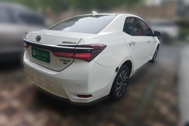 Used Toyota Corolla 2016 Dual-Engine 1.8L E-CVT Elite Edition Rear Right 45 Deg