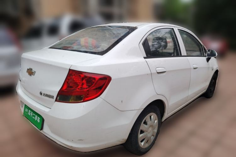 Used Chevrolet Sail 2013 Sedan 1.4L Manual - Youyi Happiness Edition Rear Right 45 Deg
