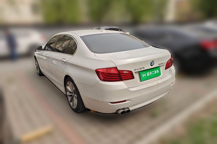 Used BMW 5 Series 2017 525Li Leading Model Rear Left 45 Deg