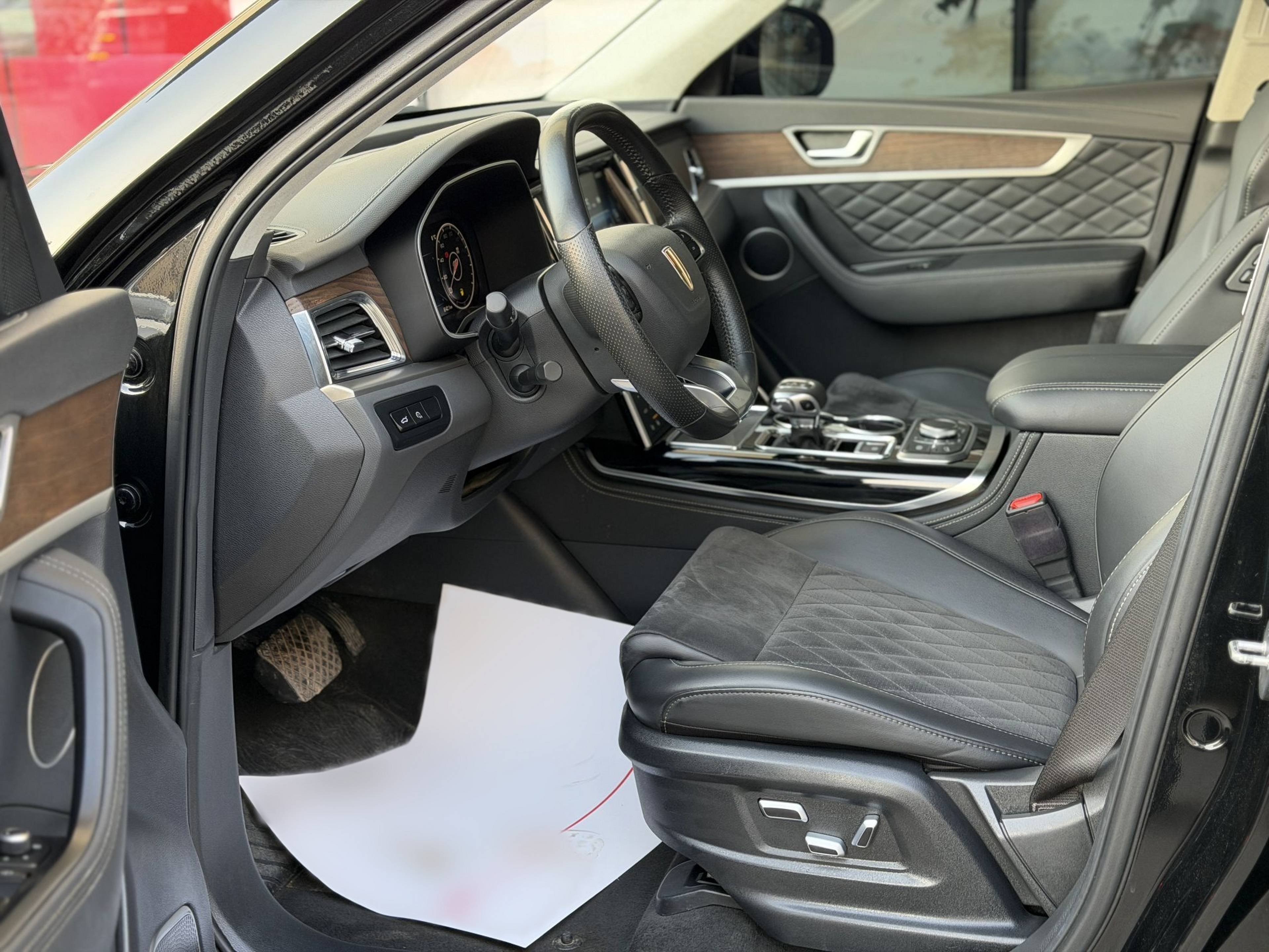 Avant de la voiture