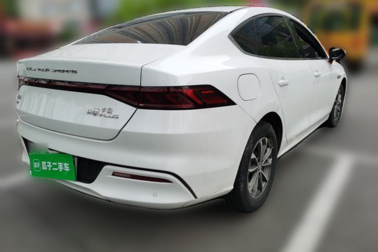 Used BYD Qin PLUS 2024 HONOR Edition DM-i 55KM Leading Model Rear Right 45 Deg