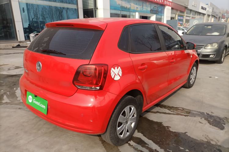 Used Volkswagen Polo 2013 1.4L Manual Fashion Edition Rear Right 45 Deg