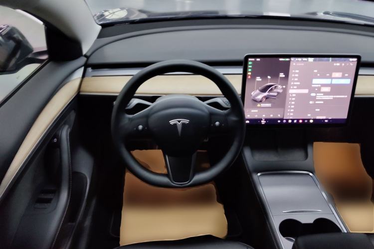 Used Tesla Model 3 2022 Performance High-Performance All-Wheel-Drive Version Steering Wheel