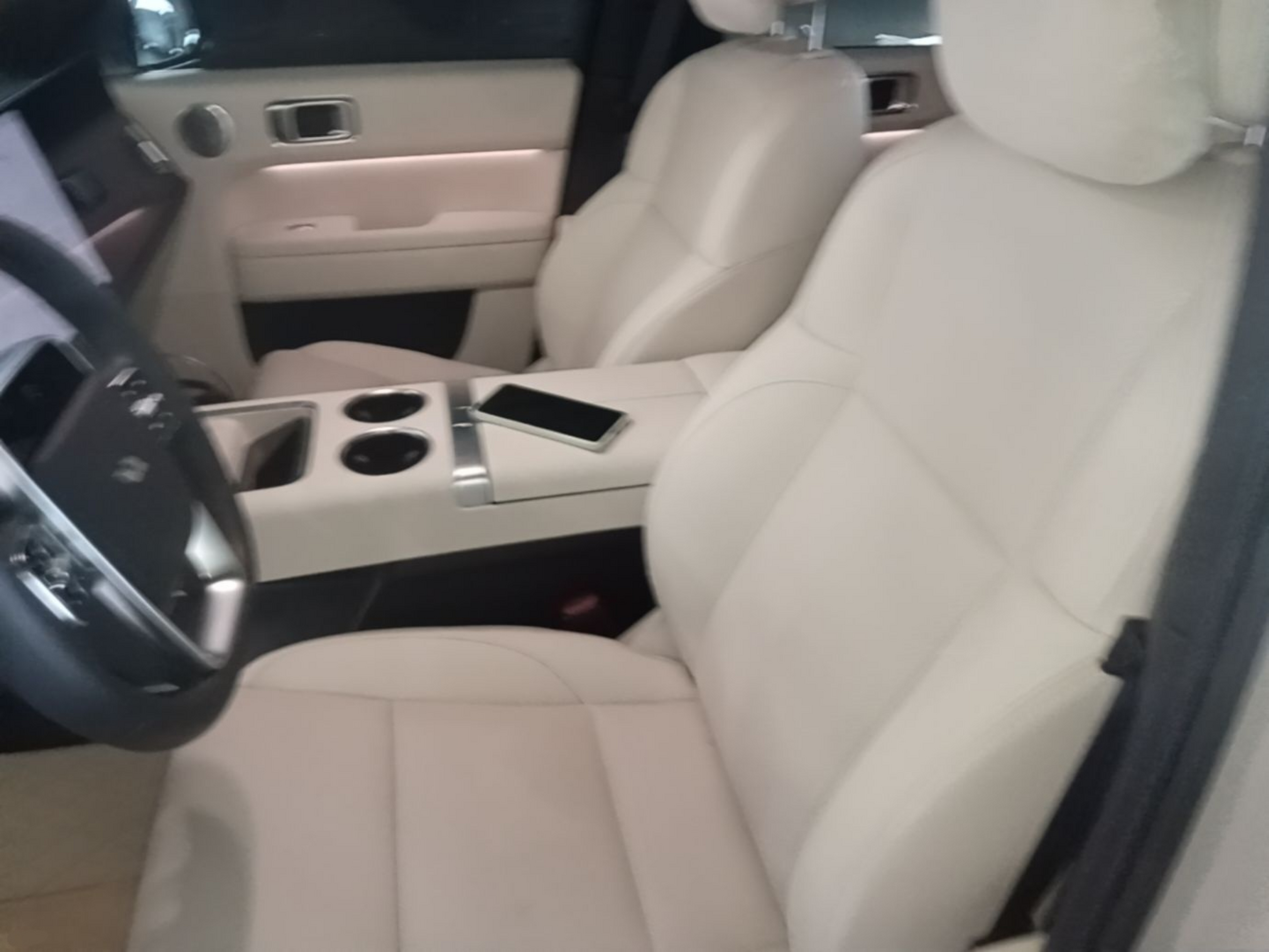 Avant de la voiture