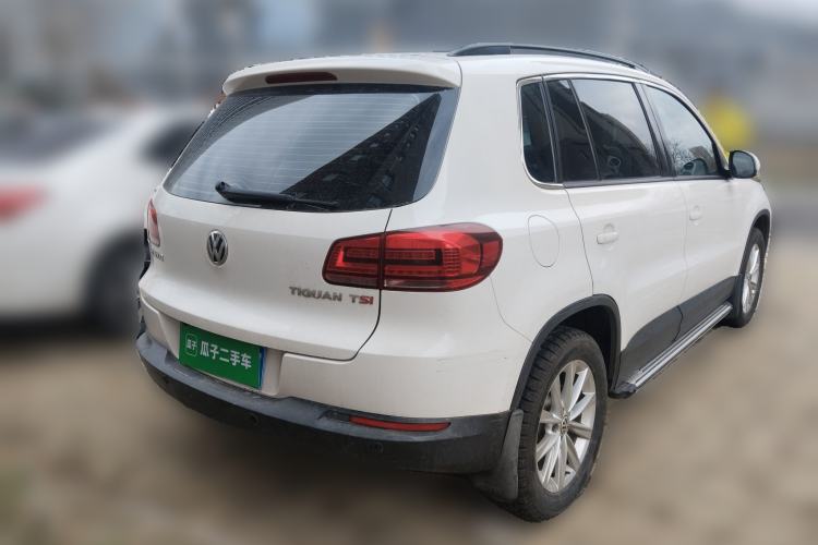 Used Volkswagen Tiguan 2015 1.8TSI Automatic Two-Wheel Drive Comfort Edition Rear Right 45 Deg