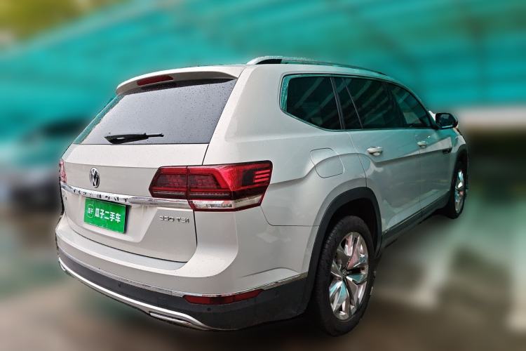 Used Volkswagen Teramont 2017 330TSI Two-Wheel-Drive Flagship Edition Rear Right 45 Deg