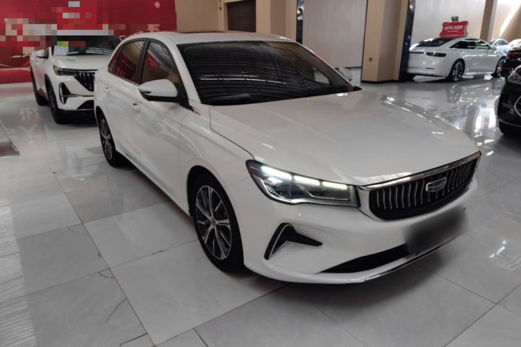 Used Geely Auto Emgrand 2022 4th Generation 1.5L CVT Flagship Model Front Right 45 Deg