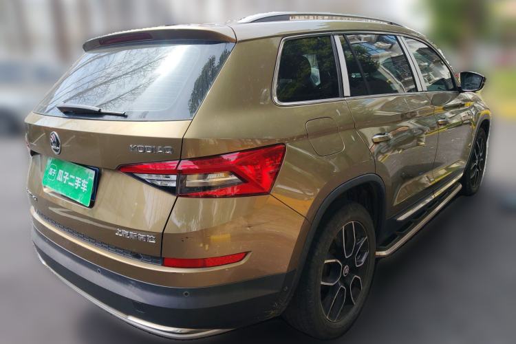 Used Skoda Kodiaq 2018 TSI380 7-Seater Four-Wheel-Drive Flagship Edition Rear Right 45 Deg