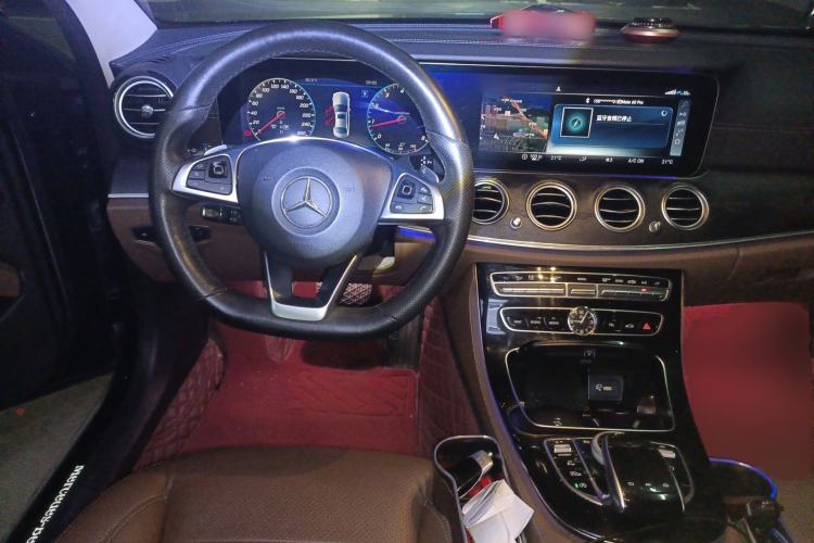 Used Mercedes-Benz E-Class 2017 E 300 L Sporty and Stylish Model Steering Wheel