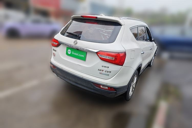 Used Dongfeng Fengon 580 2017 1.5T CVT Comfort Model Rear Right 45 Deg