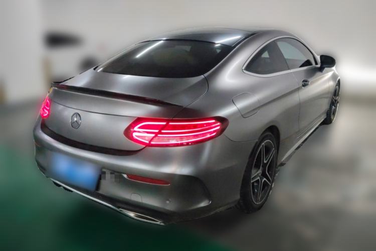 Used Mercedes-Benz C-Class 2022 C 260 Coupe Rear Right 45 Deg