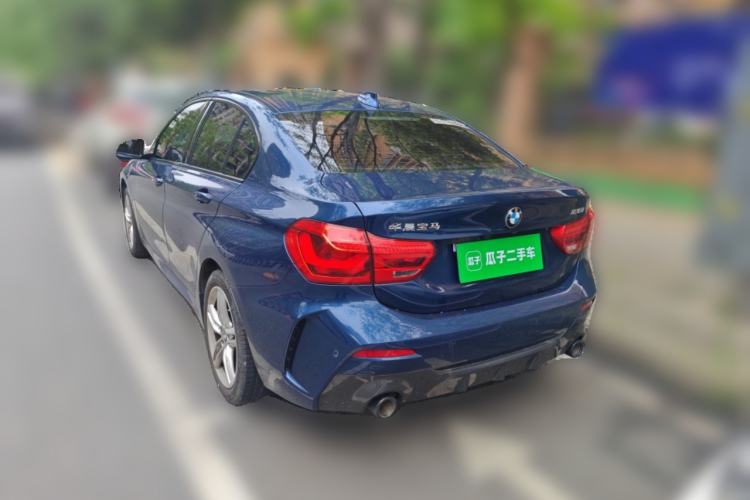 Used BMW 1 Series 2021 120i M Sport Night Edition Rear Left 45 Deg