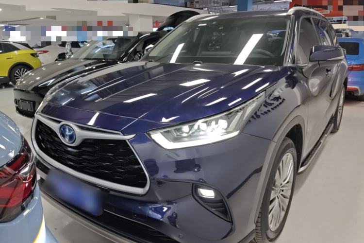 Used Toyota Highlander 2022 Dual-Engine 2.5L Four-Wheel Drive Prestige Version 7 Seats

