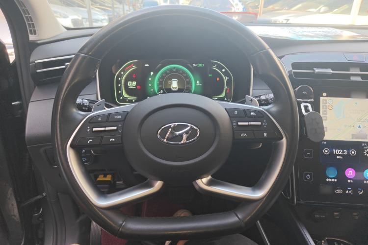 Used Hyundai Tucson 2023 Tucson L 1.5T Automatic Two-Wheel Drive DLX Luxury Edition Steering Wheel