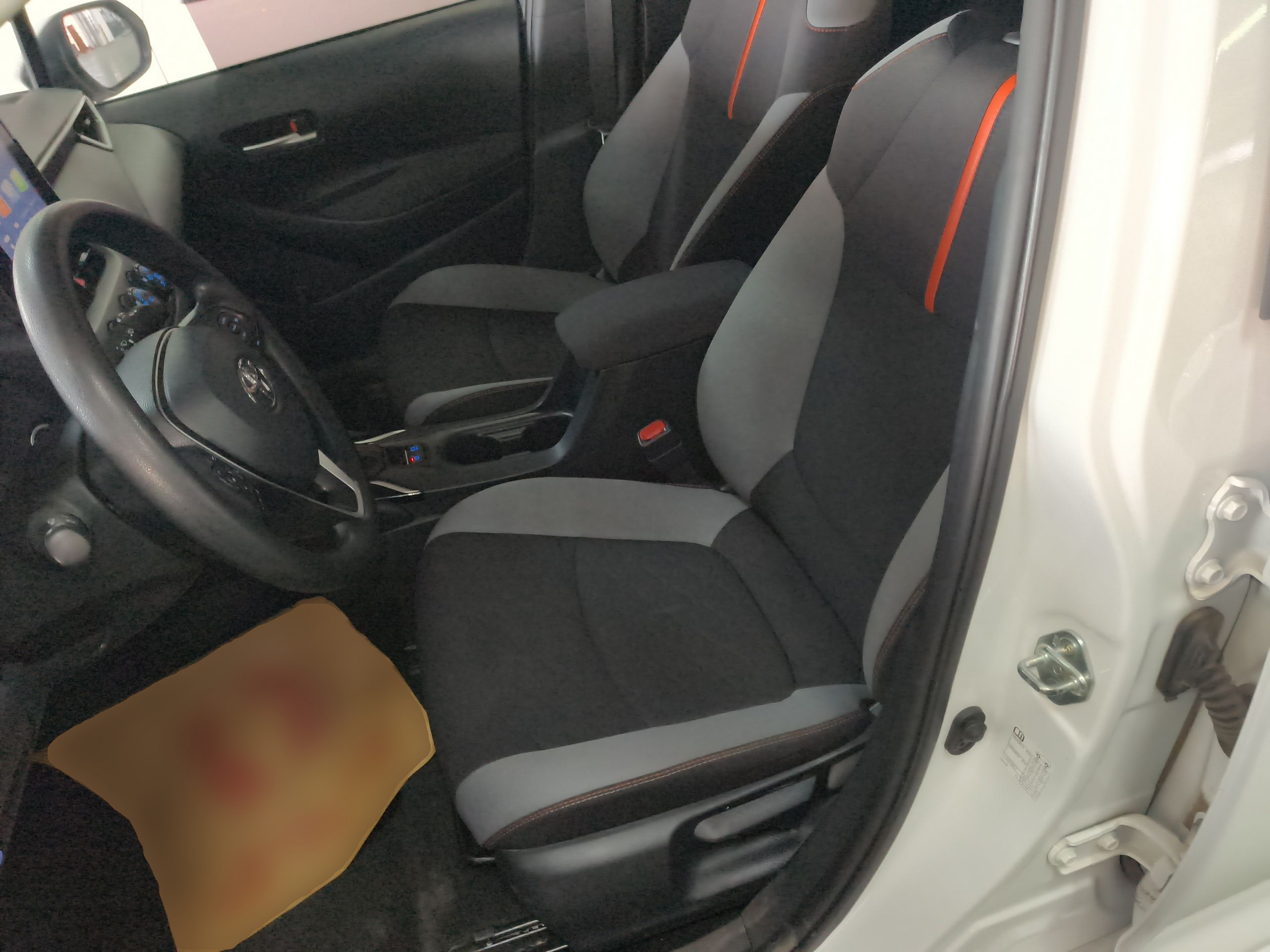 Avant de la voiture