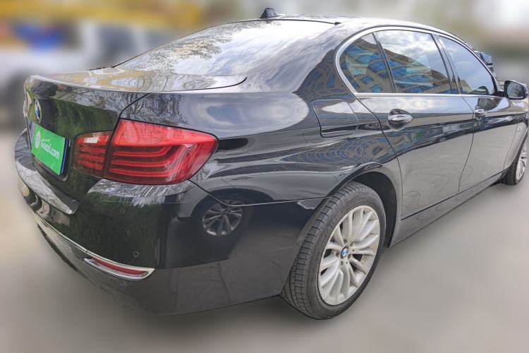 Used BMW 5 Series 2014 525Li Luxury Design Package Rear Right 45 Deg