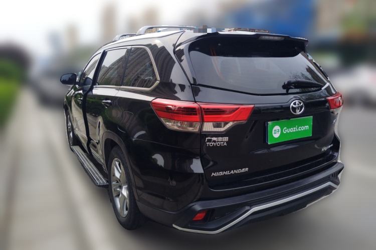 Used Toyota Highlander 2018 2.0T Four-Wheel Drive Prestige Version 7 Seats China VI Standard Rear Left 45 Deg