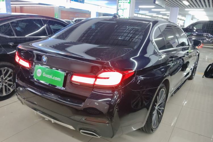 Used BMW 5 Series 2022 Restyled 530Li Leading Edition M Sport Package Rear Right 45 Deg