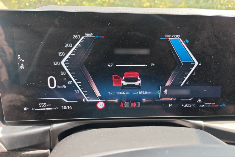 Used BMW 3 Series 2025 330Li M Sport Shadowline Package Instrument Cluster