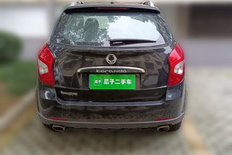Used SsangYong Korando 2013 2.0L Gasoline Two-Wheel Drive Automatic Elite Edition Rear