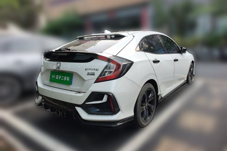 Used Honda Civic 2021 HATCHBACK 220TURBO CVT Trendy Cool Edition Rear Right 45 Deg