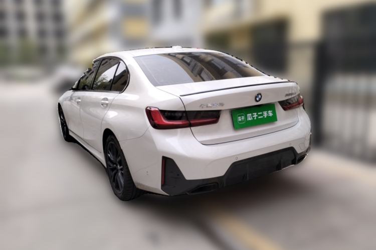 Used BMW 3 Series 2023 325Li M Sport Night Edition Package Rear Left 45 Deg