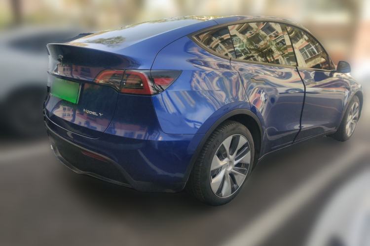 Used Tesla Model Y 2022 Revised Version Rear-Wheel Drive Rear Right 45 Deg